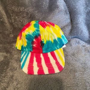Tie dye Polo Hat